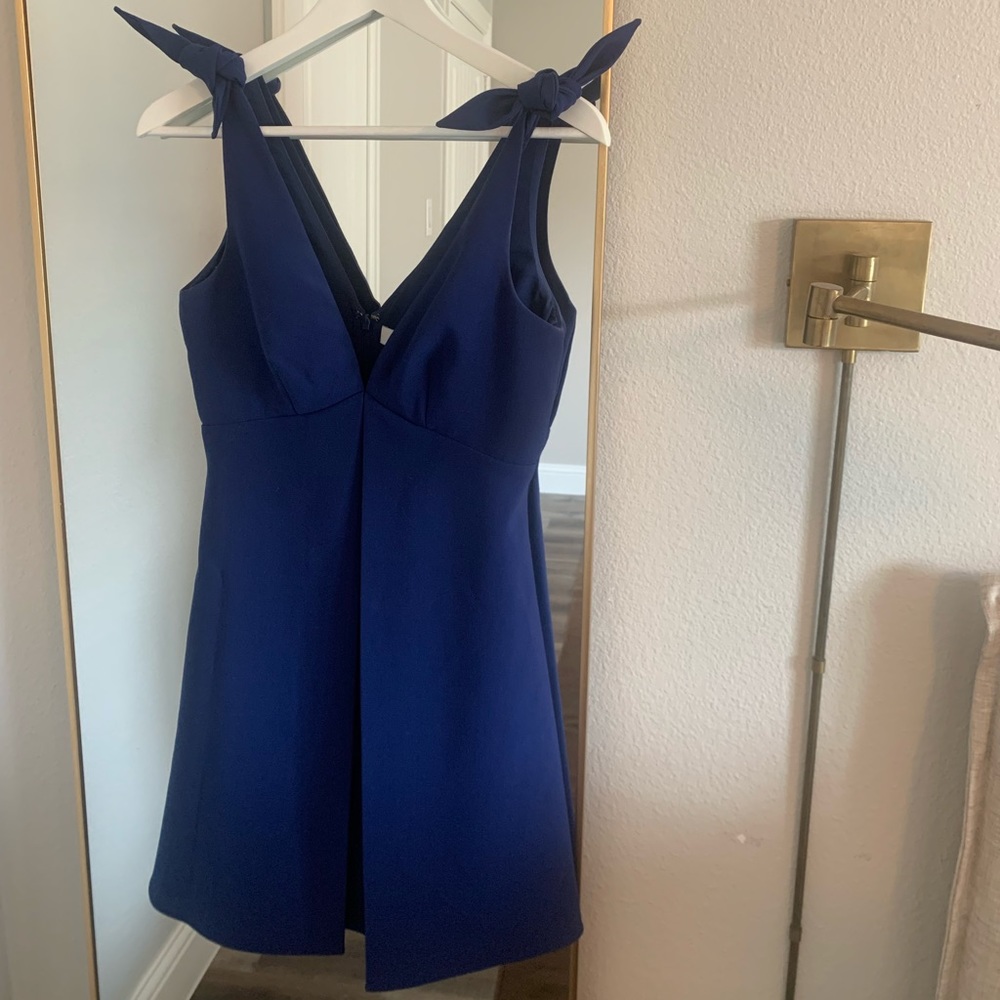 Blue “Likely” Mini Dress